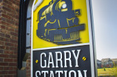Garry Station Sign